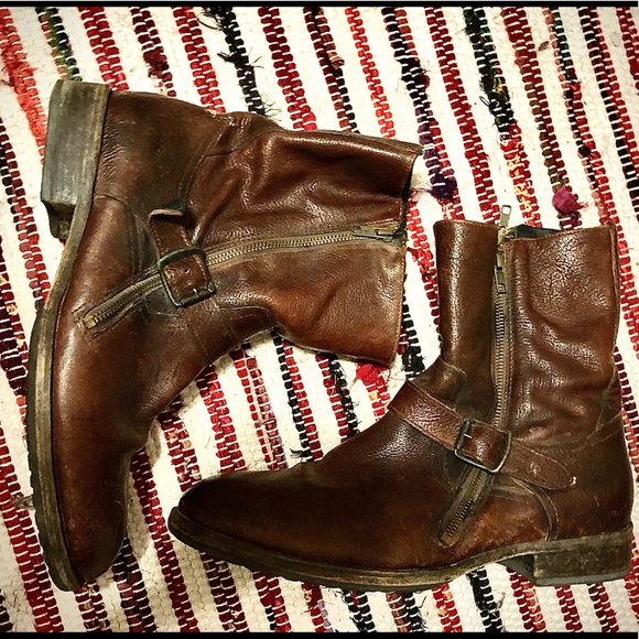 Frye Shoes | Rustic Frye Boots Size 2 